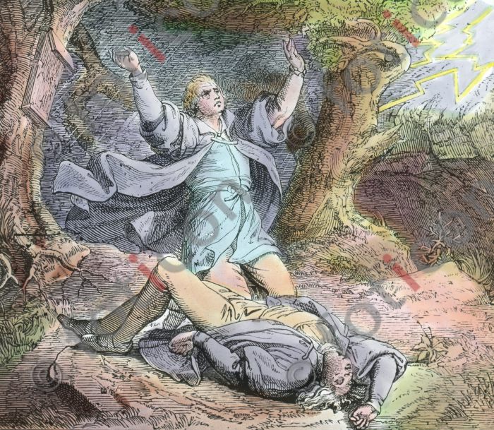 Luther spricht sein Gelübte  |  Luther says his vow (foticon-simon-150-009.jpg)